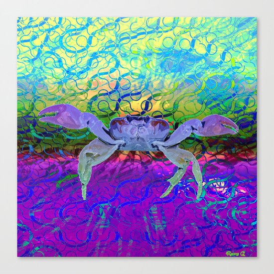 Crab Canvas Print