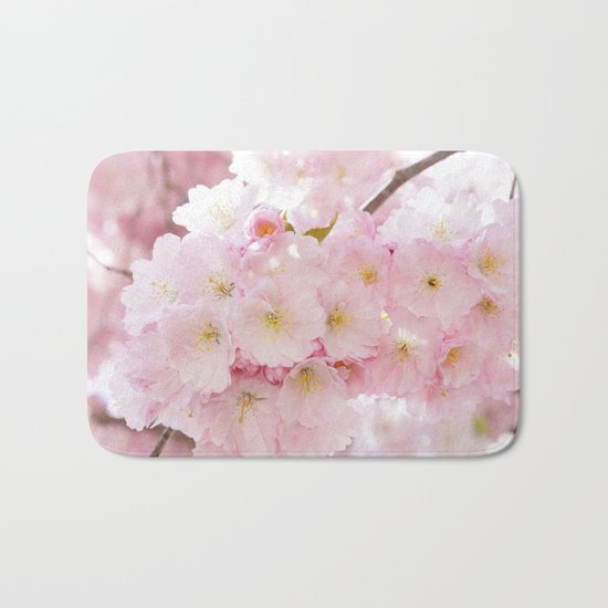 Japanese cherry tree Bath Mat