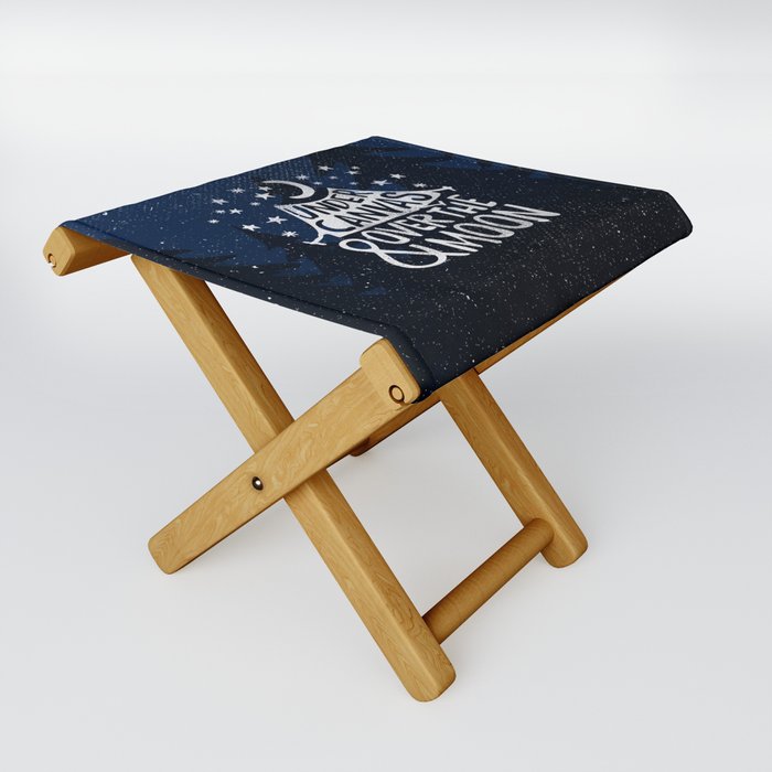 folding canvas stool