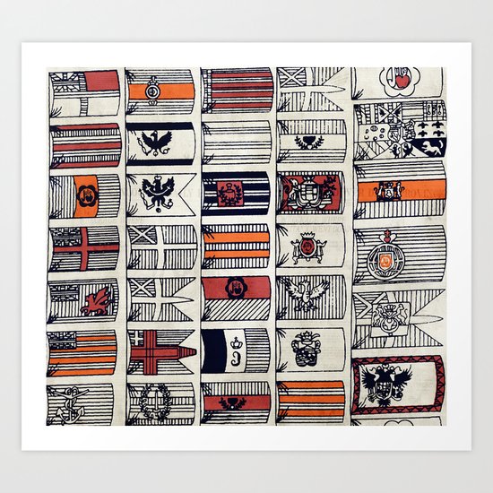 Regatta Art Print