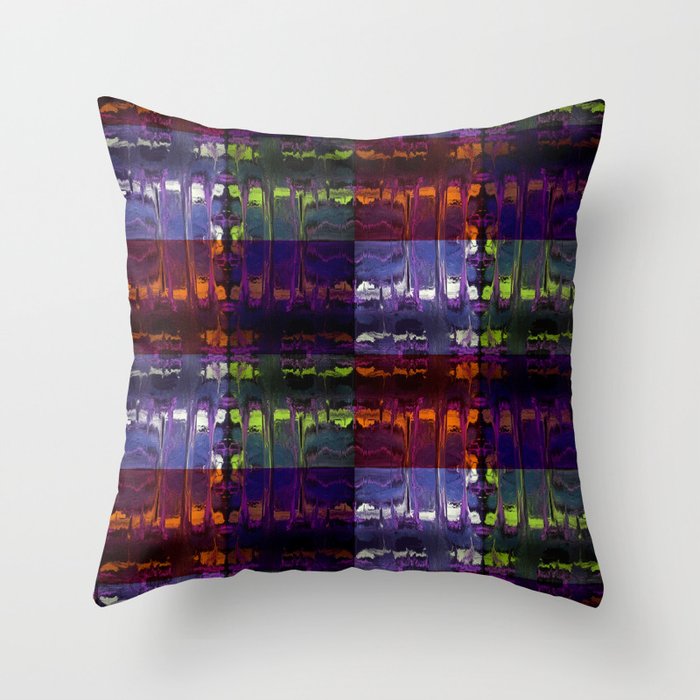 Vibrations Multi Throw Pillow