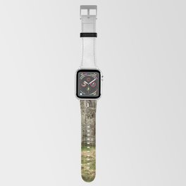 Great Britain Photography - Whitby Abbey Under The Gray Cloudy Sky Apple Watch Band