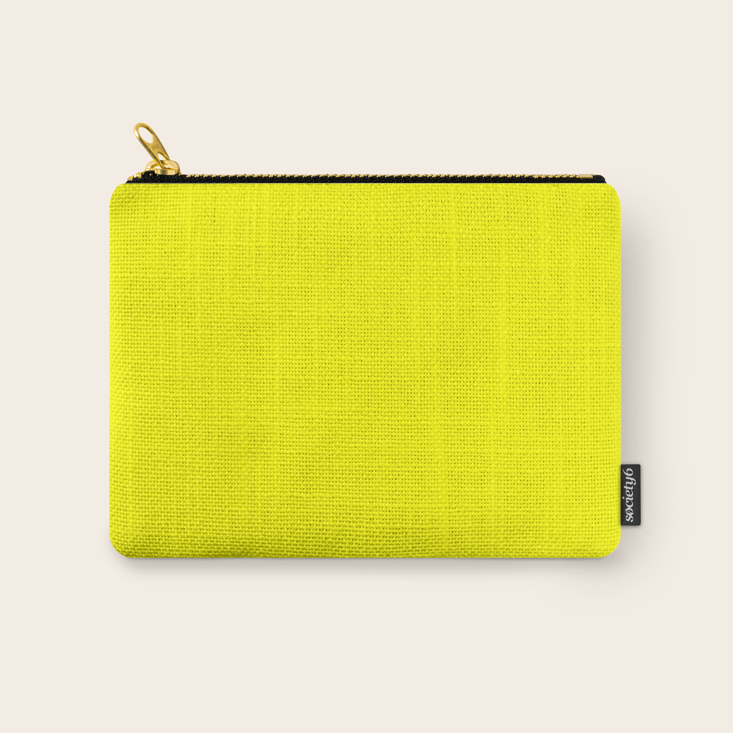 bright yellow purse