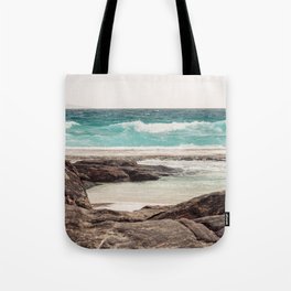 Watching the Waves Roll In Tote Bag
