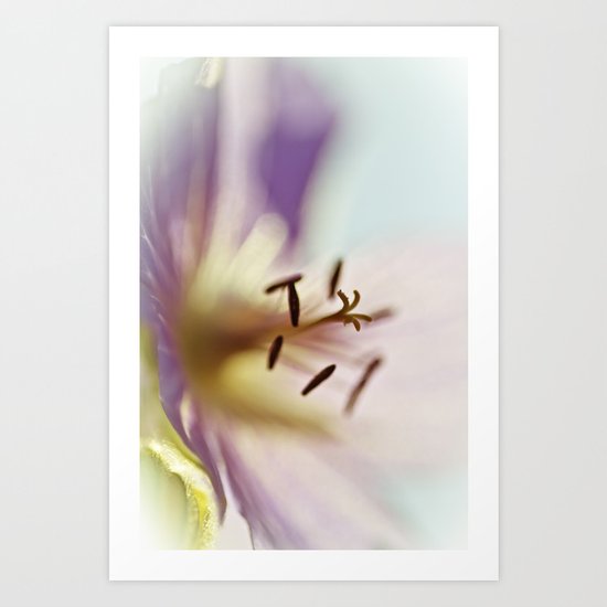 Lilac Blues Art Print