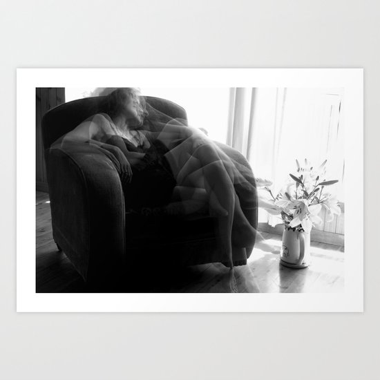 When I'm thinking about you... Art Print
