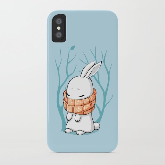 Winter Bunny iPhone Case