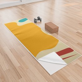 3 Abstract Shapes  211229 Yoga Towel