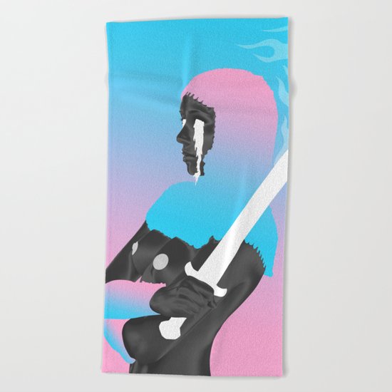Switchblade Supreme Dream Dominatrix Destroyer • Future Drugs **** Beach Towel