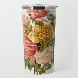 Rose Botanical Travel Mug