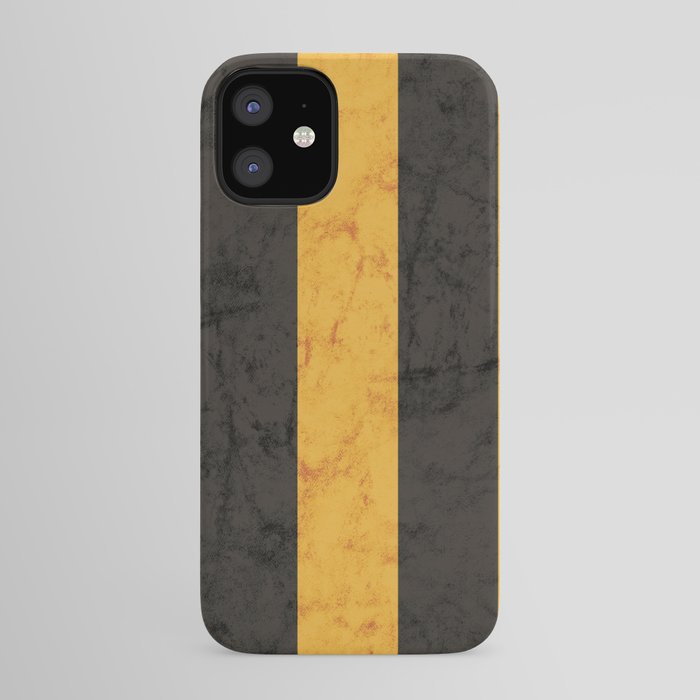 Black and Gold House Colours iPhone Case
