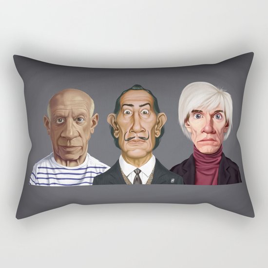 Great Artists Rectangular Pillow