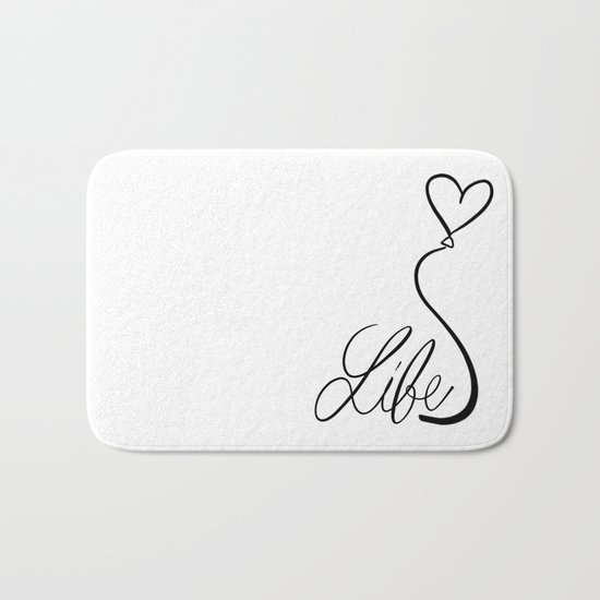 Life... Bath Mat