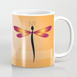 Dragonfly wrap - right Coffee Mug
