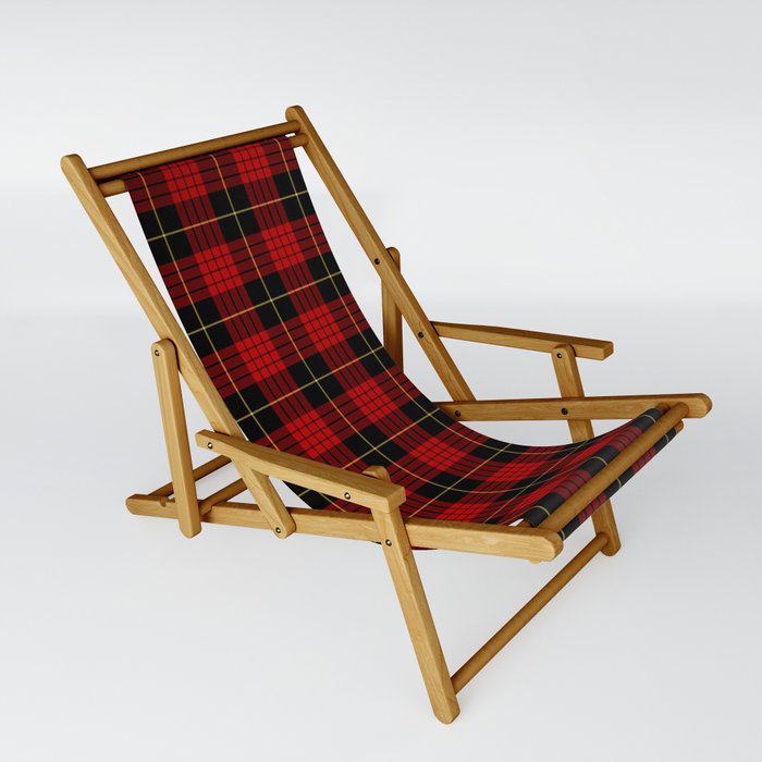 Clan MacQueen Tartan Sling Chair