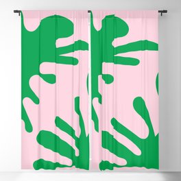 18 Henri Matisse Inspired 220527 Abstract Shapes Organic Valourine Original Blackout Curtain