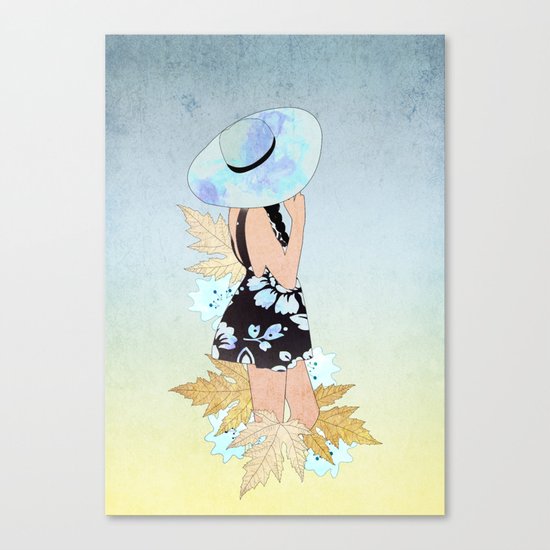 AUTUMN BREEZE Canvas Print