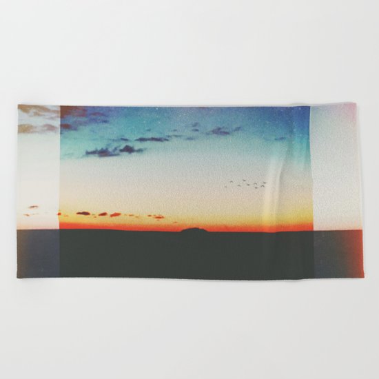 Fractions A82 Beach Towel