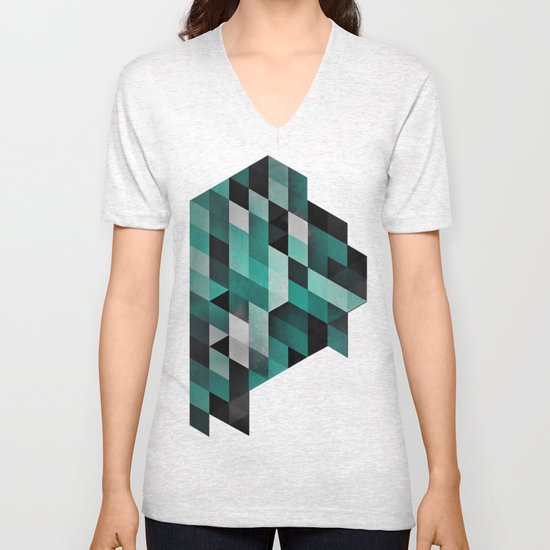 dryma mynt Unisex V-Neck