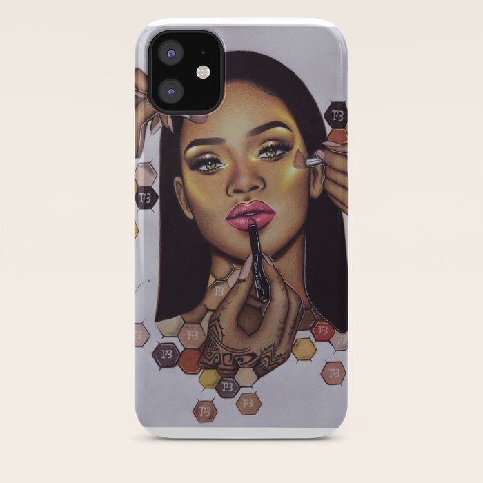 Rihanna Iphone Case By Negrilamirceaillustrations Society6