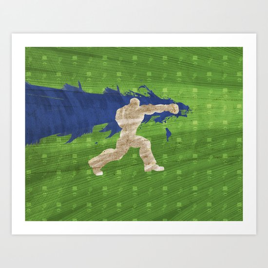 Tea Time (Homage To Dudley of Street Fighter) Art Print