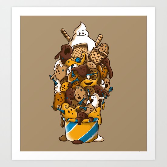 Ice Cream Time Art Print