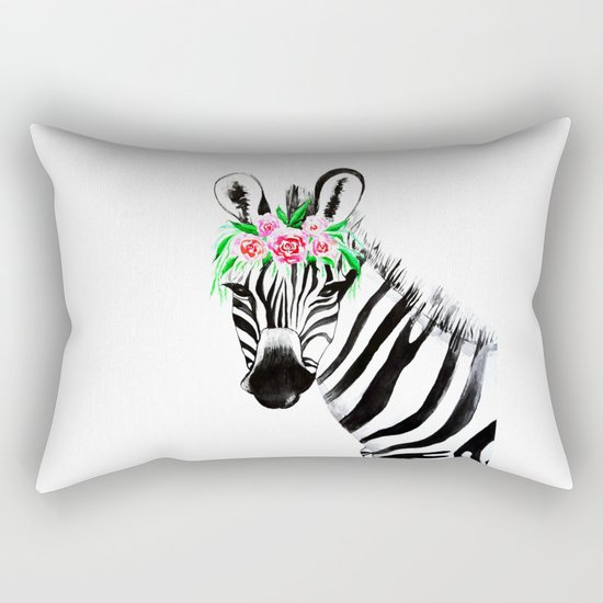 Zebra Rectangular Pillow
