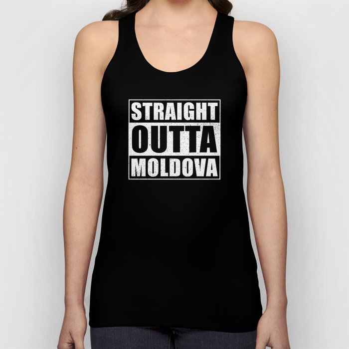 Straight Outta Moldova Tank Top