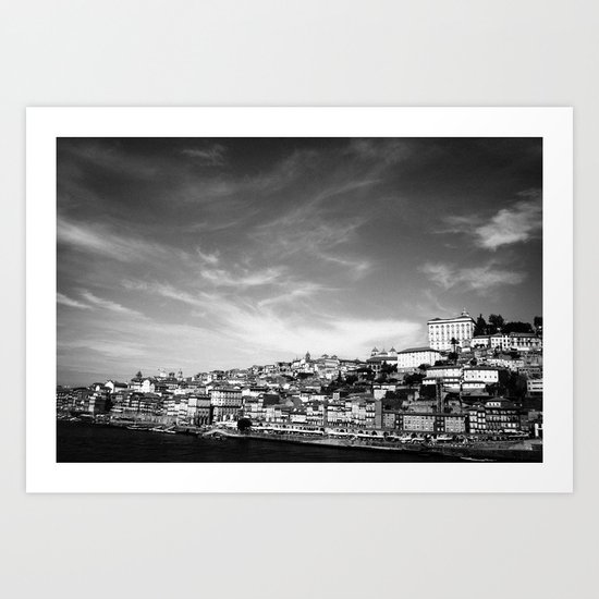 home, Porto Art Print