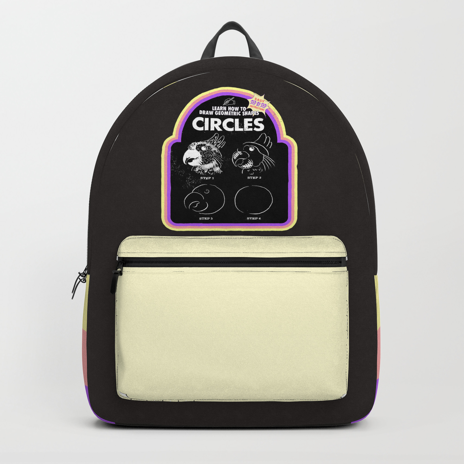 Learn To Draw Circles Backpack By Palmstreetgallery Society6