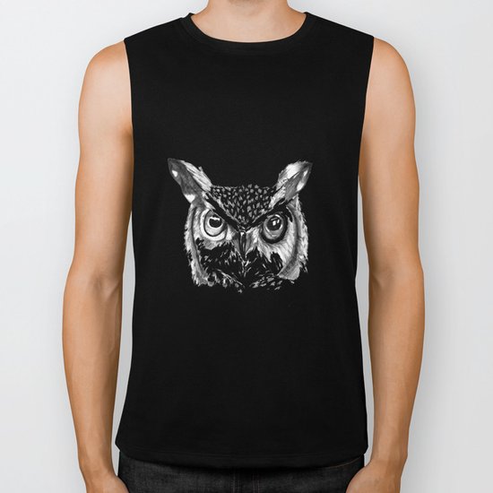 Owl Biker Tank