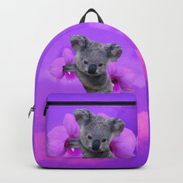 Koala and Orchid Backpack