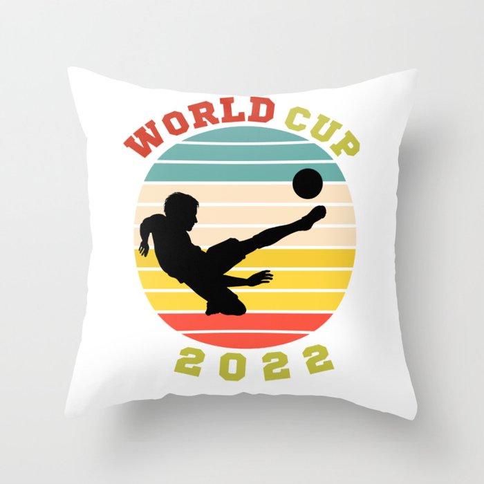 world cup 2022 Throw Pillow