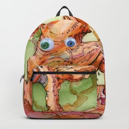 here's lookin at you, pal Backpack | Eyes, Painting, Glass, Seuss, Ink, Googly, Abstract 