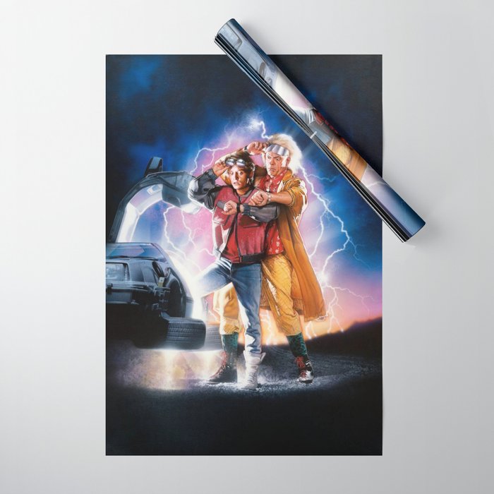 Back to the Future 09 Wrapping Paper