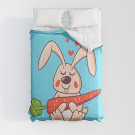 Happy bunny Comforter