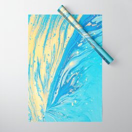 Flames & waves Wrapping Paper