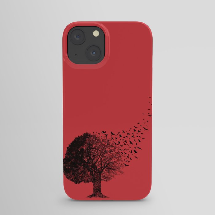 Autumn Birds iPhone Case