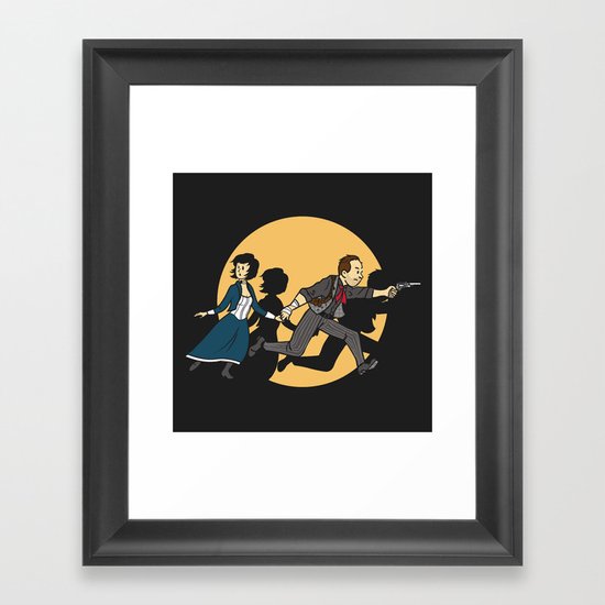 TinTinfinite Framed Art Print