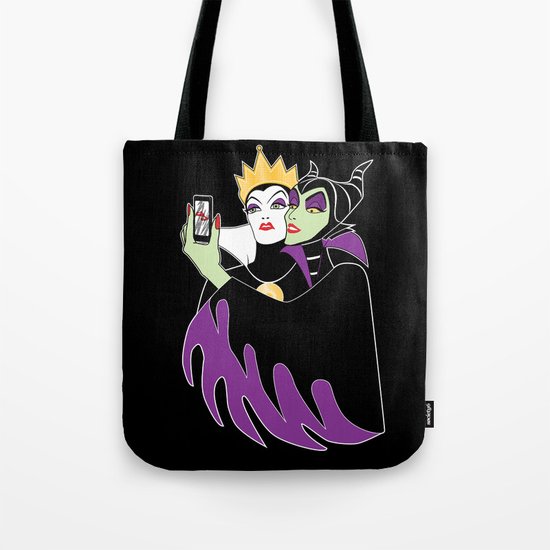 Grimhilde & Maleficent Selfie Tote Bag