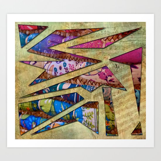 Notes of Vibrance Art Print