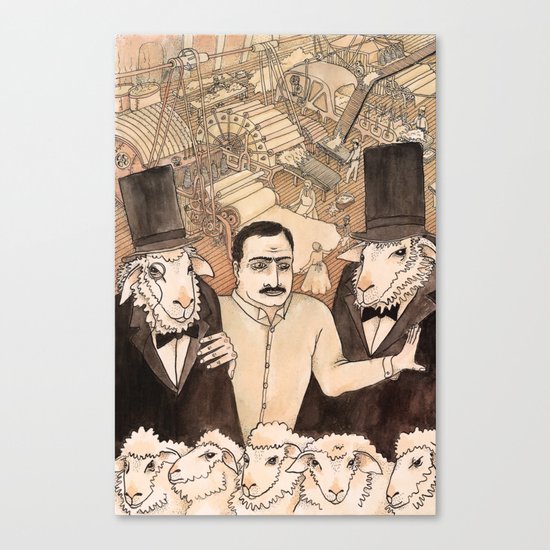 IND ARG Canvas Print