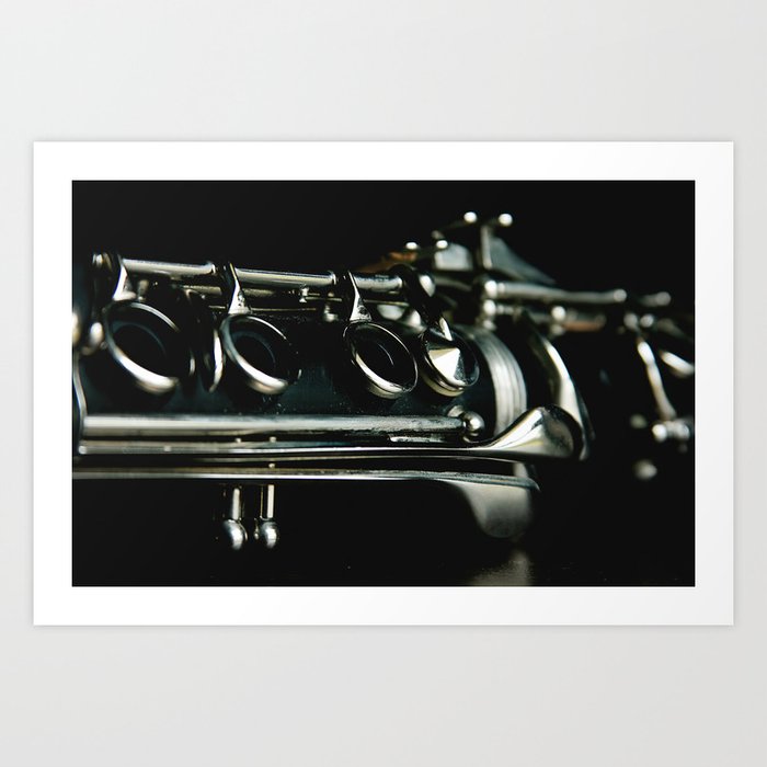 Clarinet Art Print