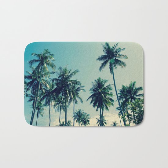 Coconut Trees Bath Mat