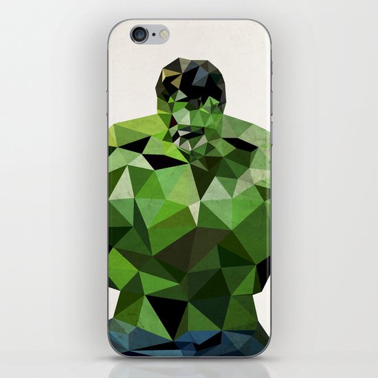 Polygon Heroes - Hulk iPhone & iPod Skin