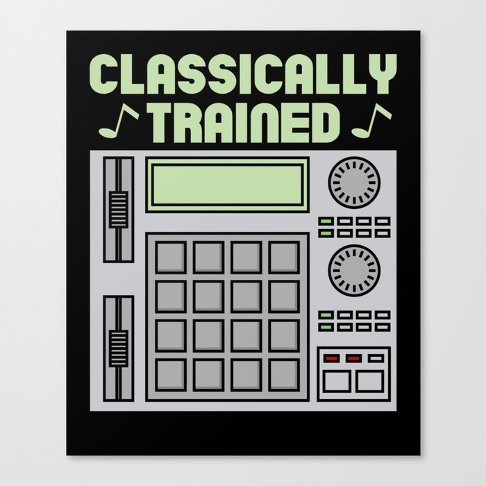 Classically Trained Canvas Print