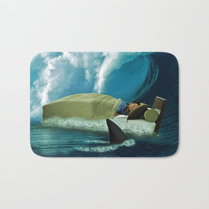 Sleeping with Sharks Bath Mat