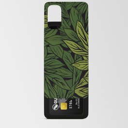 Emerald Foliage Android Card Case