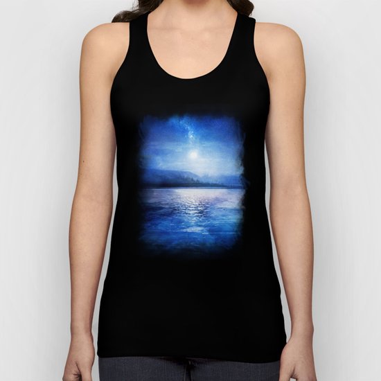 Our secret blue space Unisex Tank Top