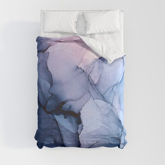 Captivating 1 - Alcohol Ink Painting Comforter